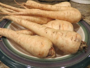 Parsnips are full of fiber and low-fat. Photo by Christine Willmsen